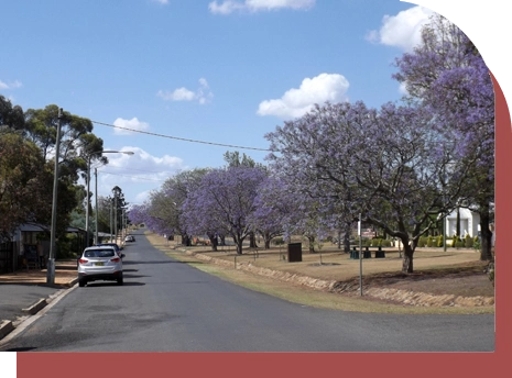 Toowoomba suburban street